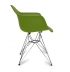 Chaise fauteuil DAR inspiration Eames Vert