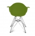 Chaise fauteuil DAR inspiration Eames Vert