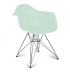 Chaise fauteuil DAR inspiration Eames Vert d'eau